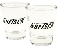 GRETSCH SHOT GLASS SET (2) комплект рюмок с лого Gretsch (2 шт.)