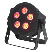 American DJ 5P HEX Cветодиодный прожектор; 5 светодиодов HEX 6-в-1 мощностью 10 Вт каждый