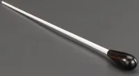Conductor's baton Takt TB-W530 - 15 inch conductor's baton with large teardrop ebony handle with white wooden stick