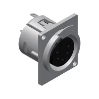 Procab VC5FDL- Разъем XLR 5-pin (розетка), D-SIZE, панельный