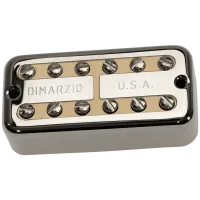 DiMarzio DP292FNCR NEW'TRON BRIDGE  - звукосниматель для электрогитары, хамбакер, Алнико 5, 290 мВ, 8,2 кОм, никель/кремовый