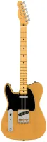 FENDER AM PRO II TELE LH MN BTB электрогитара, цвет Butterscotch Blonde