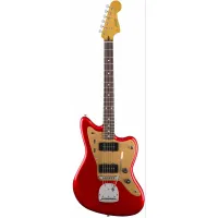 FENDER SQUIER DELUXE JAZZMASTER TREMOLO CANDY APLE RED - Электрогитара
