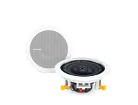 CVGAUDIO CRX516 - Встраиваемая потолочная двухполосная акустическая система, 30W / 16ohm, фильтр 2-го порядка, круглая, белая