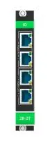 Kramer KRAMER MC3-2R-2T/STANDALONE, Модуль c двумя входами HDBaseT, передача HDMI, аудио, двунаправленного RS-232, USB 2.0, Ethernet и ИК и двумя масштабируемыми выходами HDBaseT, увеличенное расстояние передачи, поддержка 4К60 4:4:4