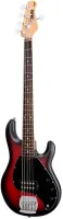 STERLING StingRay5 Ruby Red Burst Satin - Бас-гитара 5 струн