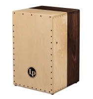 LP LP1422 Cajon Americana 2- Voice Wire Solid Black Walnut and Solid Hard Maple кахон