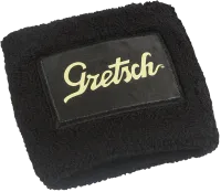 GRETSCH SCRPT LOGO WRISTBAND напульсник с лого Gretsch, цвет черный