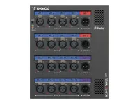 Digico a 164d wall lcd - настенный интерфейсный модуль с dante, 16 мик./лин. вх., 4 вых.