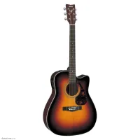 YAMAHA FX370CTBS - Гитара электроакустическая шестиструнная