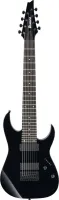 IBANEZ RG8-BK-восьмиструнная электрогитара, цвет черный, корпус махагони, гриф клен/орех, профиль 5pc Wizard II-8, 24 лада джамбо, мензура 27`, звукосниматели H-H IBZ-8, фиксированый бридж