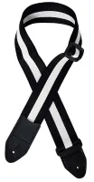 TAYLOR A200-06 ACADEMY SERIES STRAP, 2” ремень для гитары, цвет белый/чёрный