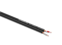 PROCAST cable USC 2*6/60/0,12 - Профессиональный инсталляционный  двухканальный (стерео) сигнальный кабель, внешний диаметр D=2x6mm, (28/0,12BC+PE2,3+Al Foil+SP60/0,12BC)x2+PVC 6x2, черный,100m