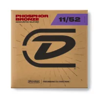 Струны для акустической гитары Dunlop Phosphor Bronze DAP1152 Medium Light (6 шт)