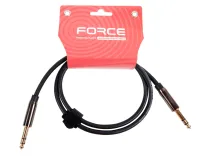 FORCE FLC-02/1 - аудио шнур JACK1/4" stereo-JACK1/4" stereo (1,0м)
