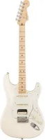FENDER AM PRO STRAT HSS SHAW MN OWT электрогитара American Pro Stratocaster, HSS, цвет олимпик уайт, кленовая накладка