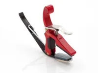 KYSER KLDDA - каподастр K-LEVER на 5 струн для акустической гитары. Зажимает 5, 4, 3, 2 и 1-ю струны, оставляя 6-ю открытой. Для строя Drop D, цвет