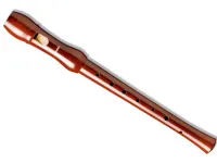 HOHNER 9555- блокфлейта, С-Soprano,  система герм, дерево(лак) 2 части