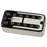 DiMarzio DP297FNBK SUPER DISTOR'TRON - звукосниматель для электрогитары, хамбакер, керамика, 410 мВ, 14,62 кОм, никель/чёрный