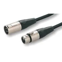 ROXTONE SDXX200/1 Кабель для передачи цифрового сигнала 2 x 0,22мм2.D:6мм, XLR 3P мама - XLR 3P папа, 1м.