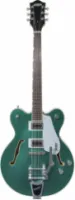 GRETSCH G2657TG STRML CB JR FSR MDSPH полуакустическая гитара, цвет изумрудный