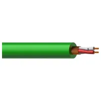 Procab MC305G- Кабель микрофонный 2x0,23 кв.мм, зеленый