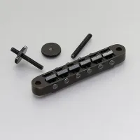 GE103B-B Бридж (струнодержатель), черный, Gotoh