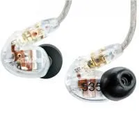 SHURE SE535-CL-E наушники внутриканальные (наушники вставные), три драйвера, прозрачные