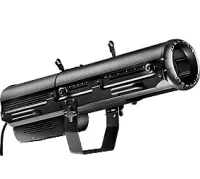 DTS PHARUS 1200 EB Прожектор следящего света,  в комплекте с лампой HTI1200 Fast fit 1200 Вт, электронный балласт, Zoom 7'-16', linea focus, механический димер, Ирис, 18 кг+7 баласт, 90-260B, 1000*466*381 mm