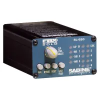 SL-820 одноканальный подавитель обратной связи, для линейных сигналов, 8 динамических фильтров, размеры 69,5х41,3х137,5 мм, вес 0,26 кг