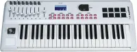 ICON INSPIRE 5 AIR миди-клавиатура 49 полу-взвешенных клавиш, 22 кнопки, 9 программируемых фейдеров, дисплей, цвет корпуса белый