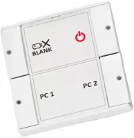 Панель управления BIAMP [Impera Oscar 4EUW] , кнопочная 4-button control pad with Ethernet, EU, white