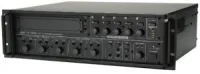 JDM ZA-1120A Микшер-усилитель  120 Вт\100В, 5 микр.\лин.+телеф. входов с эквалайзерами, телефонный вызов + ночной режим, блок сирен, селектор 5 зон с аттенюаторами, функция приоритетов, аварийный режим включения, возможность установки CD, тюнера, касс.дек