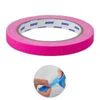 CS-1215PK CLOTH SPIKE TAPE PINK 12MM x 15YARDS (14M), скотч тканевый, цвет розовый, KUPO -