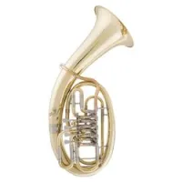Arnoldsandsons abh-300  баритон bb студенческий, 4 роторных вентиля, желтая латунь, 15 мм/ 260 мм, лак