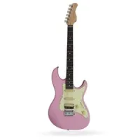 Sire s3 pink  электрогитара, форма stratocaster, hss, цвет розовый