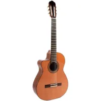 615E классическая испанская гитара, кедр с вырезом. Датчик Fishman CL4T Deluxe