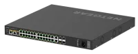 Kramer [m4250-26g4xf-poe+] управляемый сетевой коммутатор netgear; 24 порта 1g poe+, 2 порта 1g и 4 порта 1g sfp+