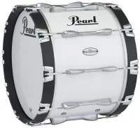 Pearl pbdm2814/ a33  маршевый бас барабан, серия championship, 28"x14", клён 6 слоёв, цвет белый