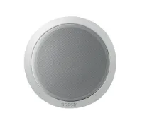 Bosch LHM0606/10 - Потолочный громкоговоритель, 6 Вт, круглый, металл. решетка, на защелках
