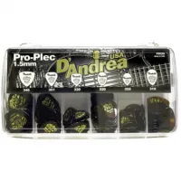 PRO6 PRO PLEC Коробка медиаторов, 144шт, толщина 1.5мм, 6 форм, D'Andrea