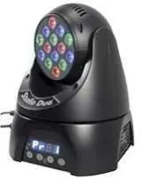 STUDIO DUE WHITE+AMBER  NANOLED/C вращающаяся голова LED 14 LED, высота прибора 275 мм