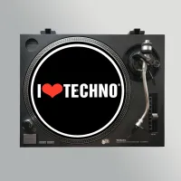 Stereo Slipmats I Love Techno - Слипматы