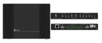 Комплект удлинителя сигнала Kramer Electronics [KIT-500] из передатчика с автоматическим коммутатором и приемника со встроенным масштабатором сигнала USB-C, HDMI, USB 2.0 и RS-232 по витой паре HDBaseT; поддержка 4К60 4:4:4 для USB-C и HDMI, 4К60 4:2:0 д