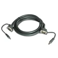 Kramer CLS-GMA/GMA-50- Кабель VGA + аудио (вилка-вилка) малодымный, без галогеноводородов