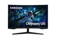 Монитор Samsung 27" S27CG550EI, 2560x1440, VA, 165Hz, HDMI+DP, curved, black