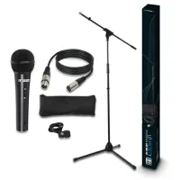 LD Systems MIC SET 1 - Микрофонный комплект из микрофона, стойки, кабеля и держателя.