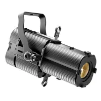 DTS PROFILO LED 80 CT, Black Профильный театральный LED прожектор, 1 x high-power white LED, цветовая температура 2700К-6000К, 6400 Lux/2 m, линейный zoom 20° - 36°, разъемы POWERCON In, DMX In/Out 5pin,  LED дисплей, 100 Вт, АС 90 – 260 В, IP20, 430x250x