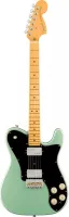 FENDER AM PRO II TELE DLX MN MYST SFG электрогитара, цвет Mystic Surf Green