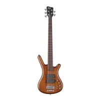 Warwick corvette $$ 5 at ts  teambuilt 5-струнная бас-гитара с чехлом, акт. эл-ка, цвет коричне